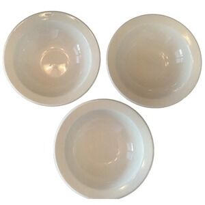 Lot Of 3 SYSCO‎ Restaurant Ware Bowls Off-White 6-1/4" Cereal 9486788